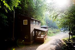 Enota's bunkhouses are perfect for youth groups